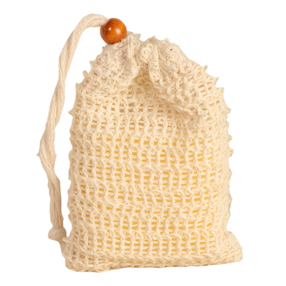 Plant Fibre Bag To Maximise Exfoliation, Clear Pores and Prevent Soap Clumping